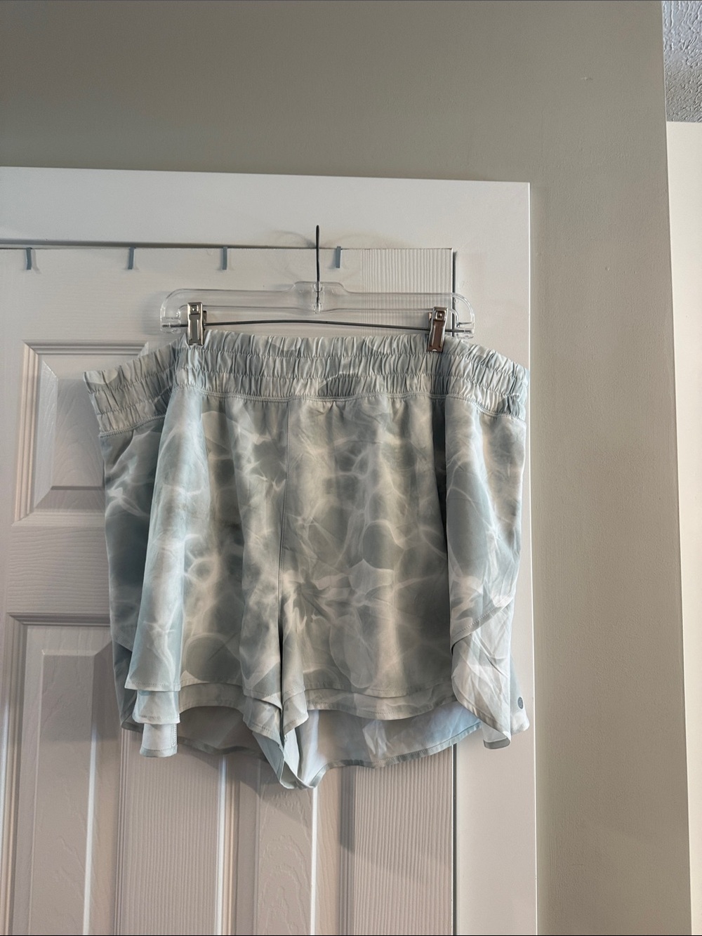 CALIA by Carrie Underwood Light Mint Marble Athletic Shorts